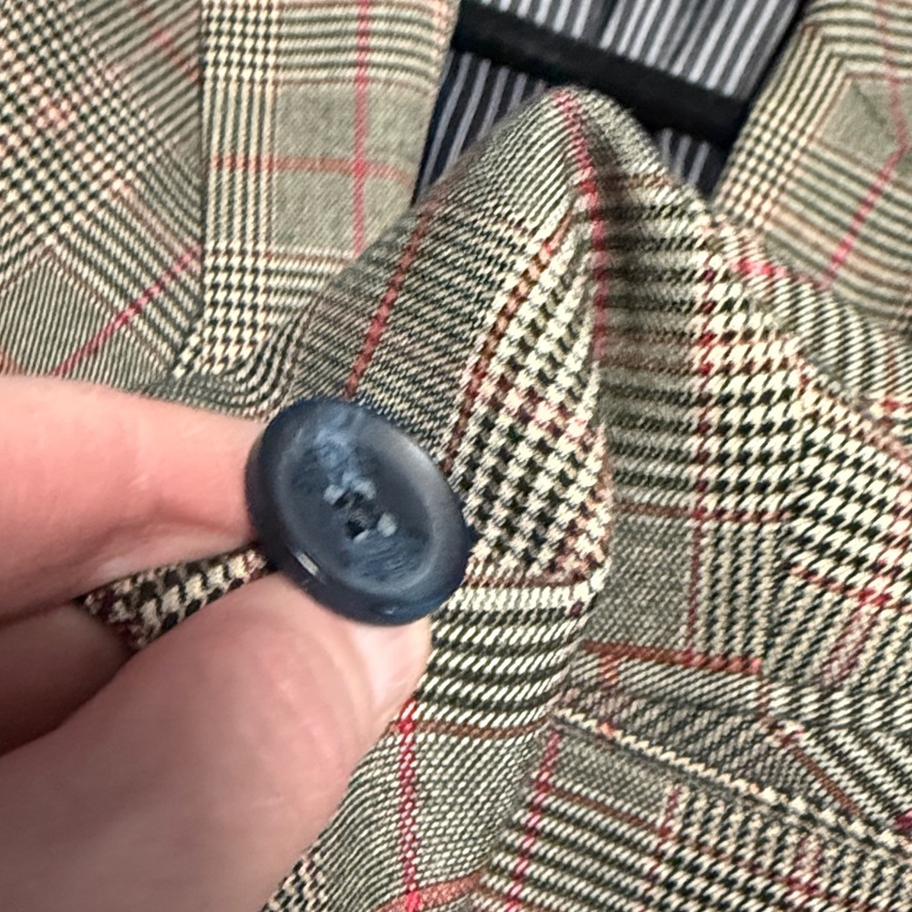 Express Tailored Plaid Blazer - Picture 8 of 10